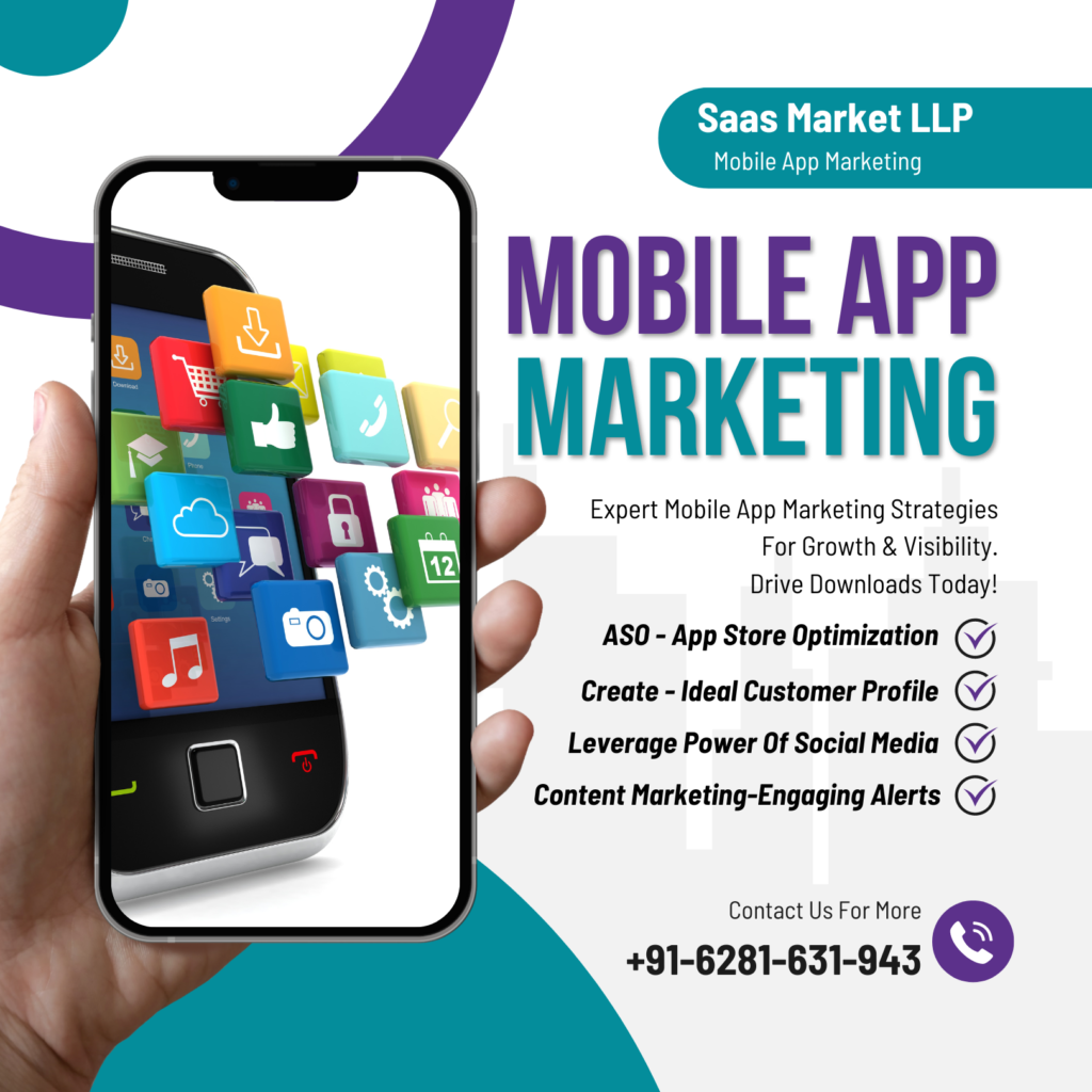 mobile app marketing strategy from Saas Market Agency